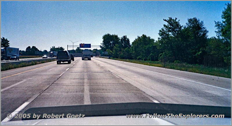 I-75, State Line MI and OH