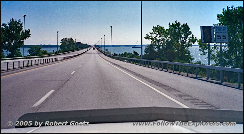 Highway 2, Sandusky Bay, OH Highway 2, Sandusky Bay, OH