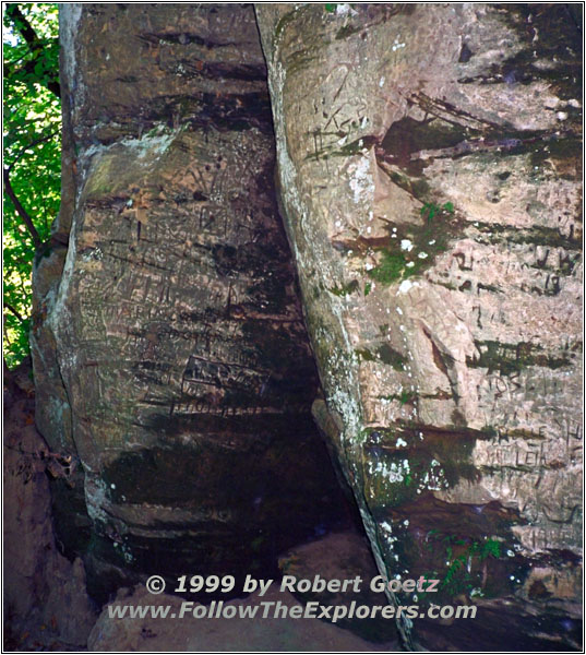 Petroglyphs, Indian Cave State Park Petroglyphs, Indian Cave State Park