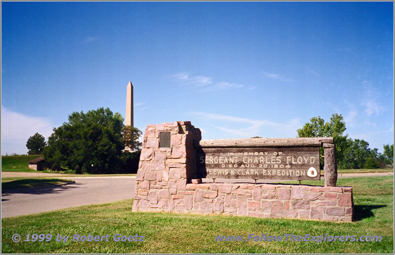 Sergeant Floyd Monument Historical Marker Sign, IA Sergeant Floyd Monument Historical Marker Sign, IA