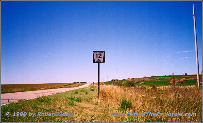 Highway 12 Sign, NE Highway 12 Sign, NE