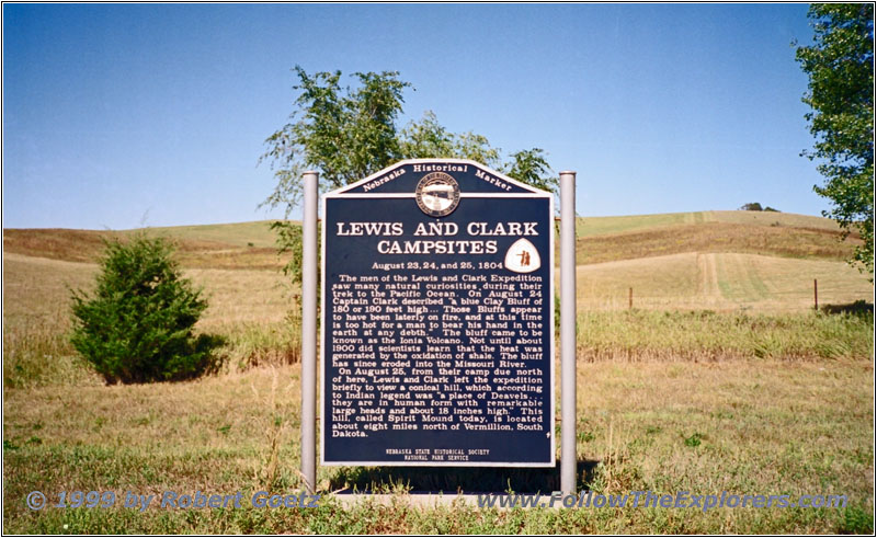 Volcano Hill Marker, NE Volcano Hill Marker, NE