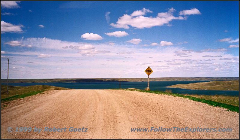 Lake Oahe, Backroad, South Dakota