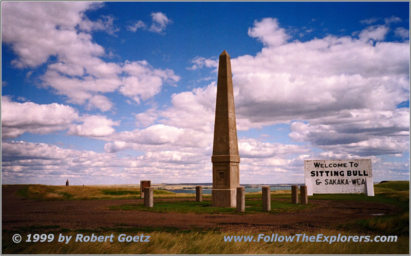 Sacagawea Denkmal, Mobridge, South Dakota
