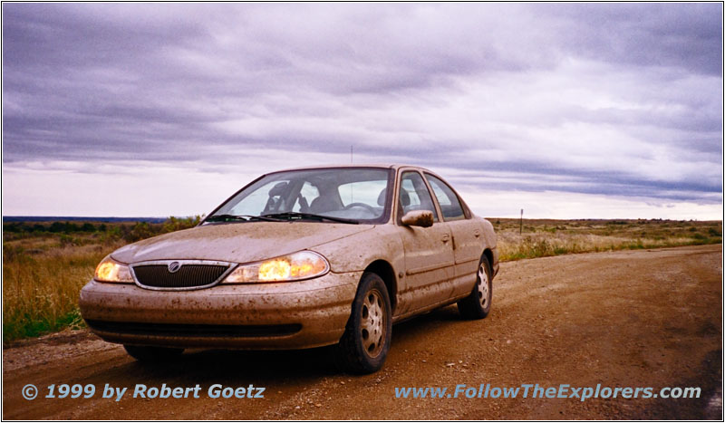 Muddy Car, MT Muddy Car, MT