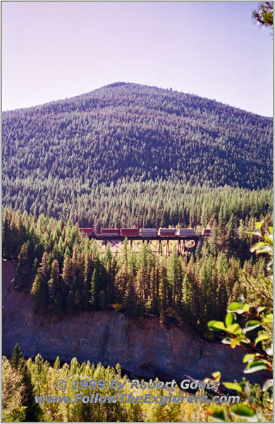 Flathead River, Goat Lick, Highway 2, MT