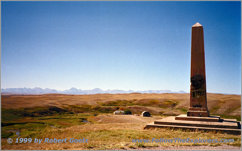 Camp Disappointment Historical Marker, MT