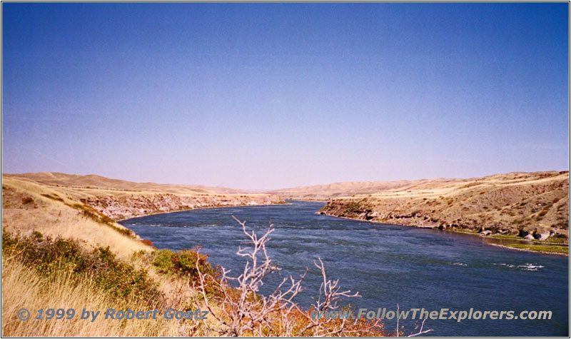 Missouri River, Morony Damm, Montana