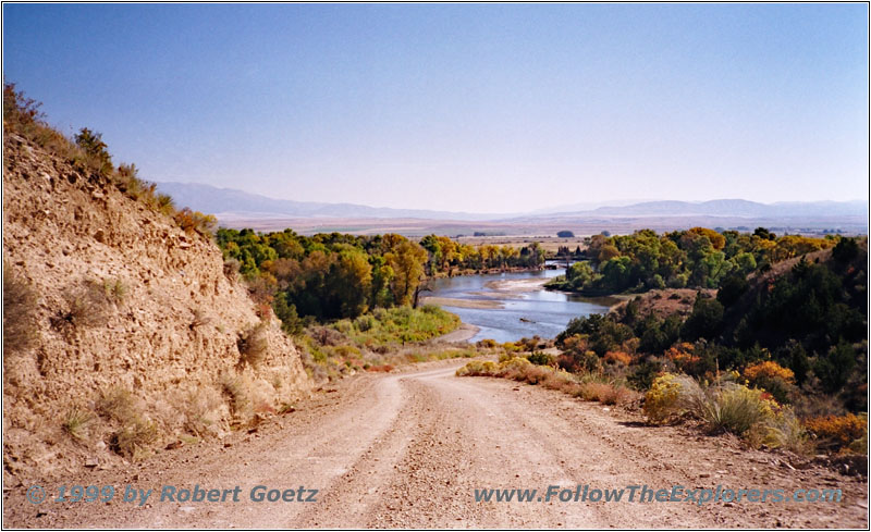 Toston Dam Road Missouri River, Montana