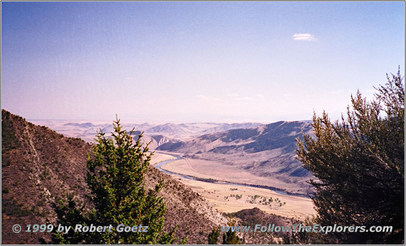 Jefferson River Tal, Lewis & Clark Caverns State Park, Montana