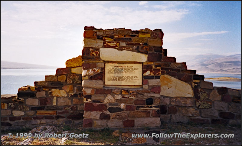 Gedenktafel Fortunate Camp, Montana