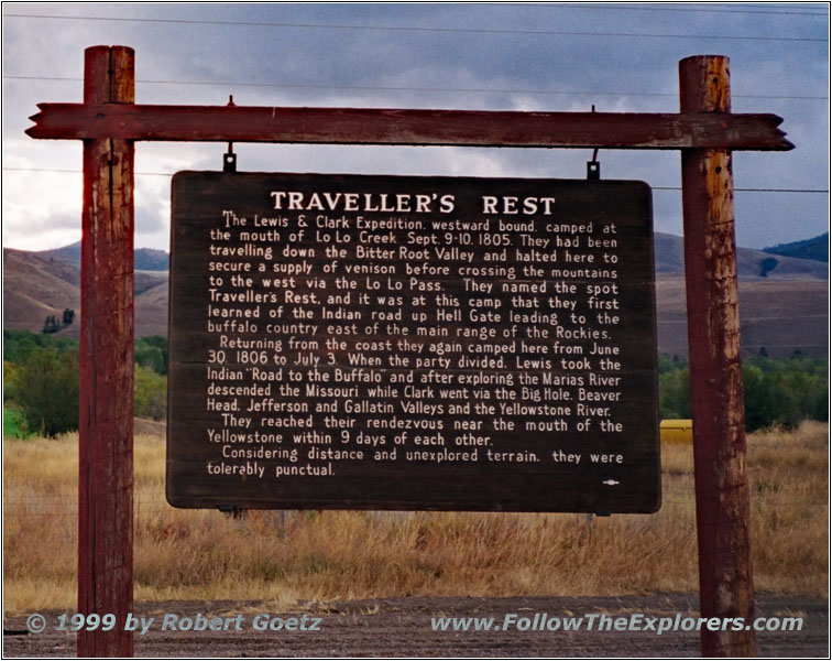Travelers Rest, Lolo, MT Travelers Rest, Lolo, MT