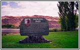 Drewyer Historical Marker, Lyons Ferry State Park, WA Drewyer Historical Marker, Lyons Ferry State Park, WA