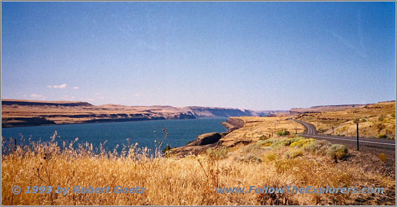 Columbia River, Highway 14, Washington