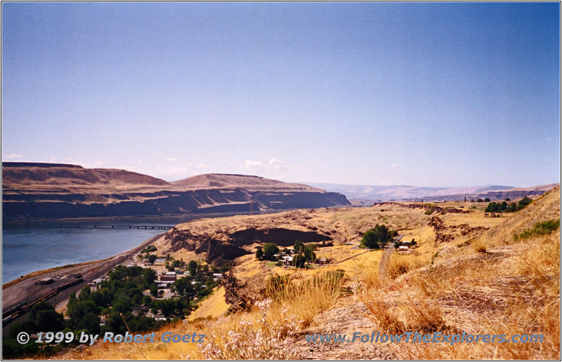 Columbia River, Celilo Falls, Wishram Overlook, WA Columbia River, Celilo Falls, Wishram Overlook, WA