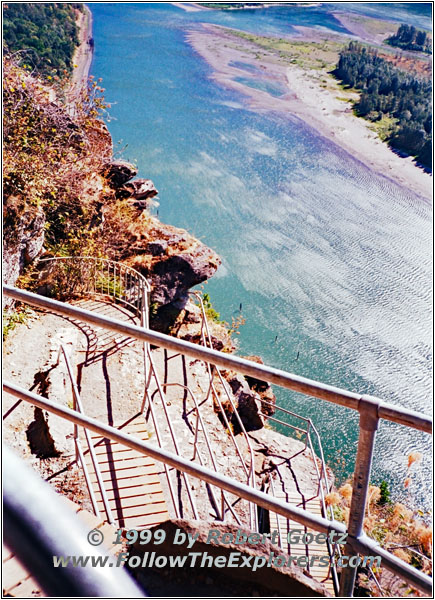 Columbia River, Beacon Rock, Washington