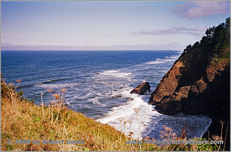 Pacific Ocean, North Head, Cape Disappointment State Park, WA Pacific Ocean, North Head, Cape Disappointment State Park, WA