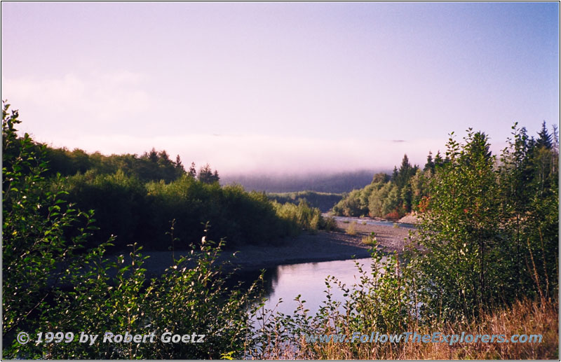 Hoh River, Highway 101, Washington