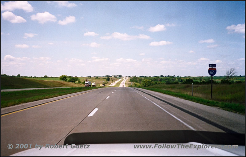 Interstate 80, Iowa