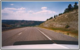 Yellowstone Fluß, Interstate 90, Wyoming