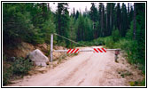 Road Closed at Forest Road FR369, ID