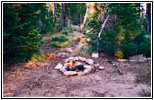 First Campsite at Lolo Motorway, FR500, ID First Campsite at Lolo Motorway, FR500, ID