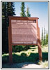 Gedenktafel Lonesome Cove Camp, Lolo Motorway, FR500, Idaho