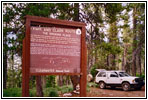 Historical Marker The Smoking Place, Second Campsite, Lolo Motorway, FR500, ID