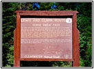 Marker Horse Sweat Pass, Lolo Motorway, FR500, ID Marker Horse Sweat Pass, Lolo Motorway, FR500, ID