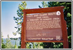 Marker Hungery Creek, Lolo Motorway, FR500, ID Marker Hungery Creek, Lolo Motorway, FR500, ID