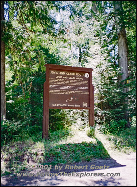 Lewis & Clark Grove Camp, FR500, Idaho