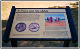 Marker Peace Medal, Canoe Camp, ID Marker Peace Medal, Canoe Camp, ID