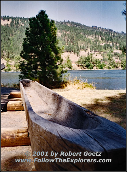 Lewis & Clark Canoe Camp, ID Lewis & Clark Canoe Camp, ID