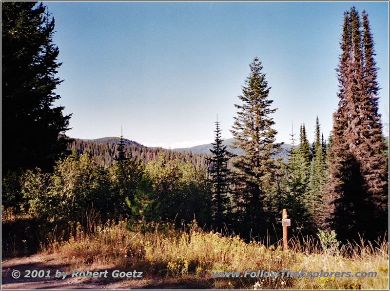 Bitterroot Range, First Campsite Way Back at Lolo Motorway, FR485, ID Bitterroot Range, First Campsite Way Back at Lolo Motorway, FR485, ID