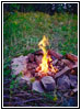 Fireplace First Campsite Way Back at Lolo Motorway, FR485, ID