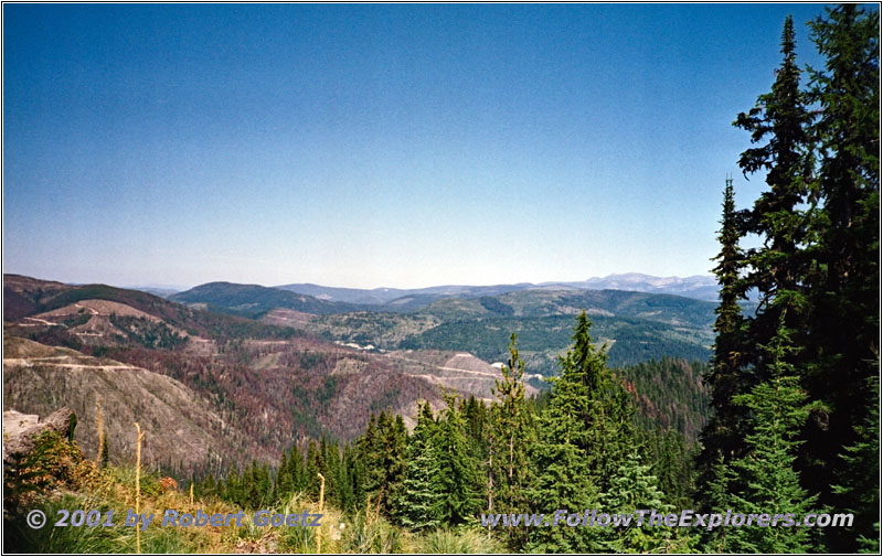 Bitterroot Bergkette, FR500, Idaho