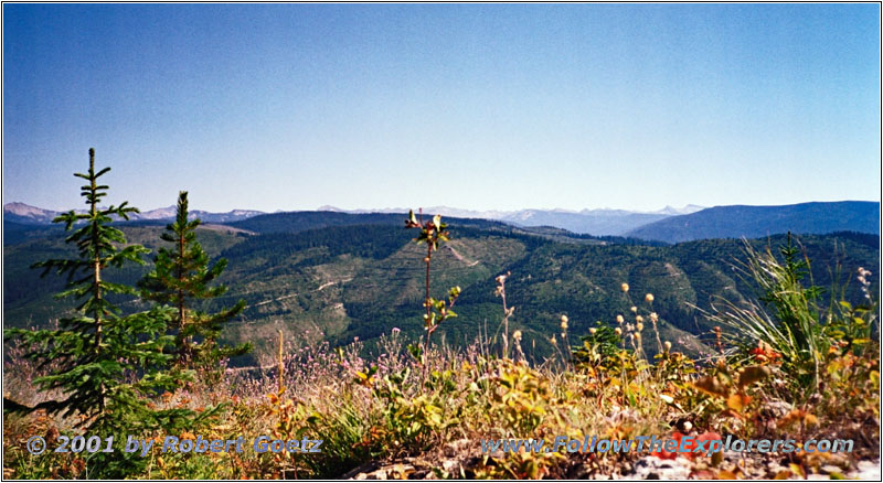 Bitterroot Range, Rocky Ridge Lookout, ID Bitterroot Range, Rocky Ridge Lookout, ID