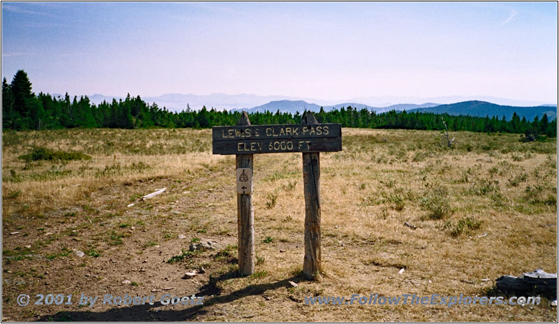 Continental Divide, Lewis & Clark Paß, Montana