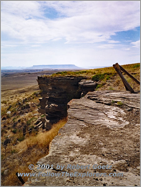 Büffelsprung, Ulm Pushkin State Park, Montana