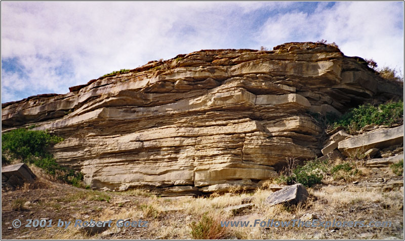 Büffelsprung, Ulm Pushkin State Park, Montana