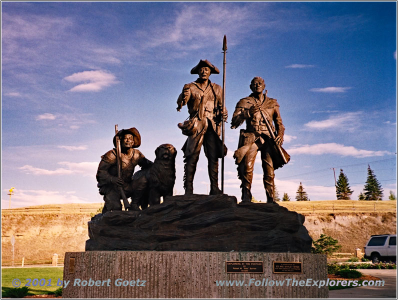 Lewis & Clark  Statue, Overlook Park, Great Falls, MT