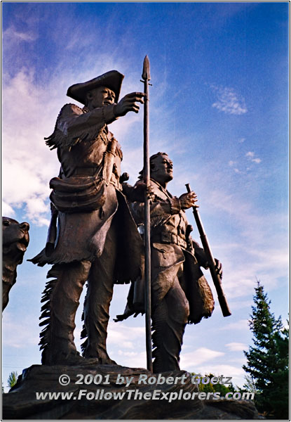 Lewis & Clark Statue, Overlook Park, Great Falls, MT Lewis & Clark Statue, Overlook Park, Great Falls, MT