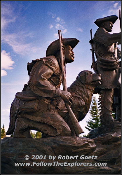 Lewis & Clark Statue, Overlook Park, Great Falls, MT Lewis & Clark Statue, Overlook Park, Great Falls, MT