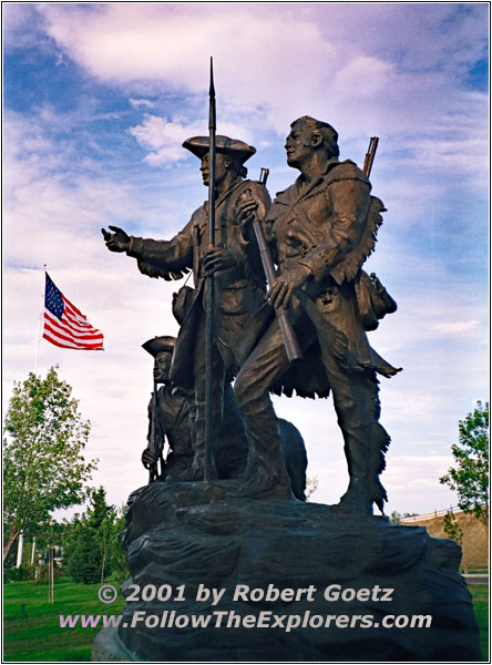 Lewis & Clark Statue, Overlook Park, Great Falls, MT Lewis & Clark Statue, Overlook Park, Great Falls, MT