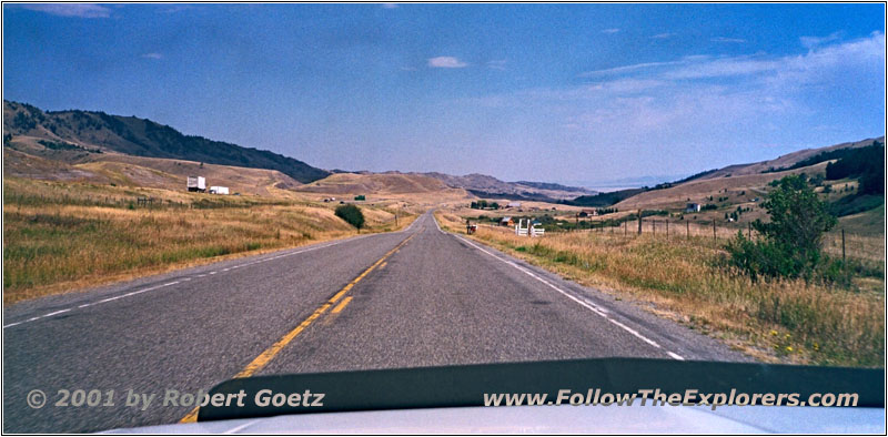 Frontage Road, I–90, MT Frontage Road, I–90, MT