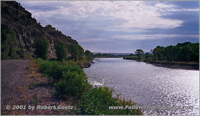 Yellowstone River, Convict Grade Road, MT