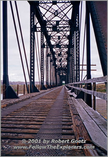 Bridge over Yellowstone River, Milwaukee Road, MT Bridge over Yellowstone River, Milwaukee Road, MT