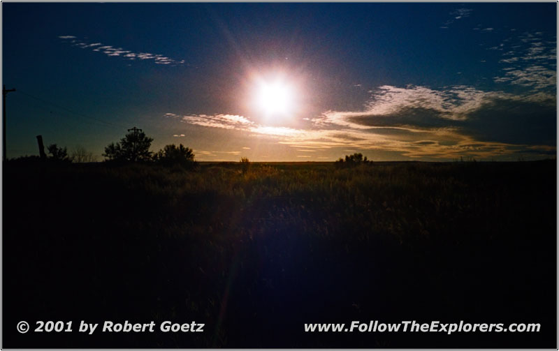 Sonnenuntergang RD350, Montana Sonnenuntergang RD350, Montana