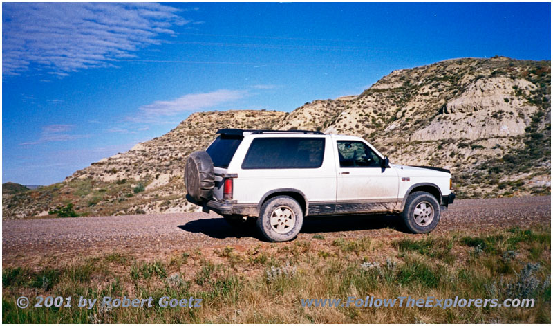 88 S10 Blazer auf der RD122, Montana