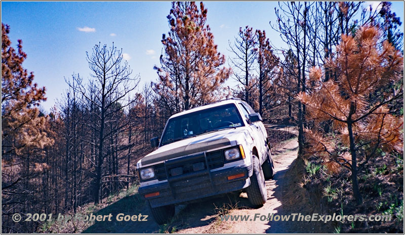 88 S10 Blazer on Trail 37, MT 88 S10 Blazer on Trail 37, MT
